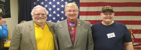 Mike Hamm, Sammy L. Davis and Don Hawkins
